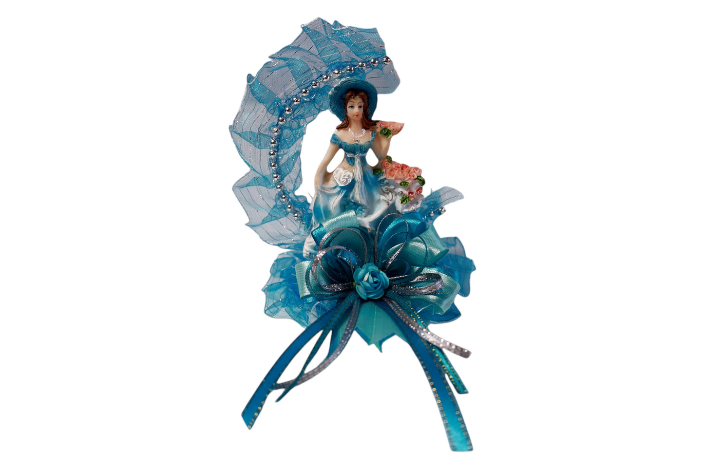 Recuerdo de quince años celeste Aqua