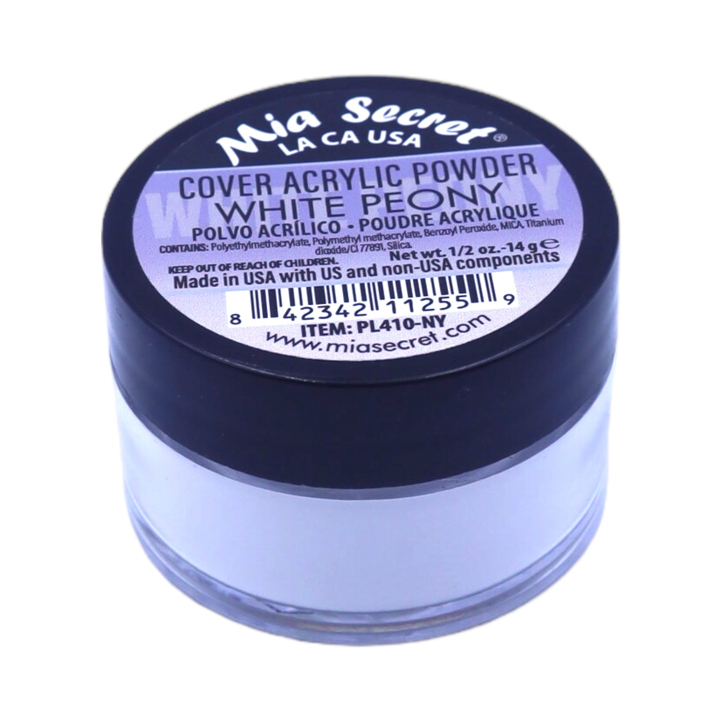 polvo acrílico marca mia secret para uñas acrílicas