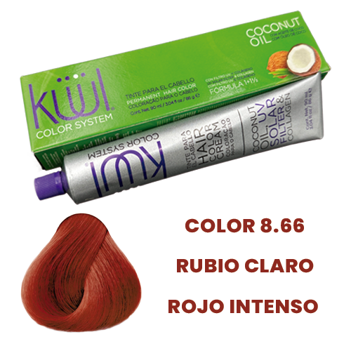 Tinte kuul color rubio claro