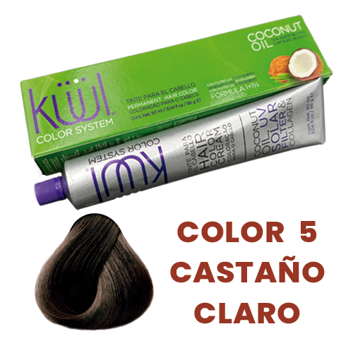 Tinte kuul color castaño