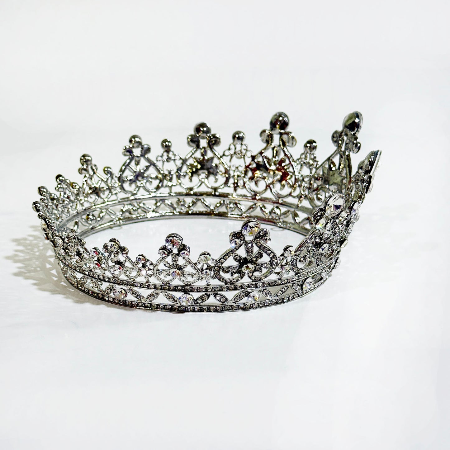 Corona para reina color plata