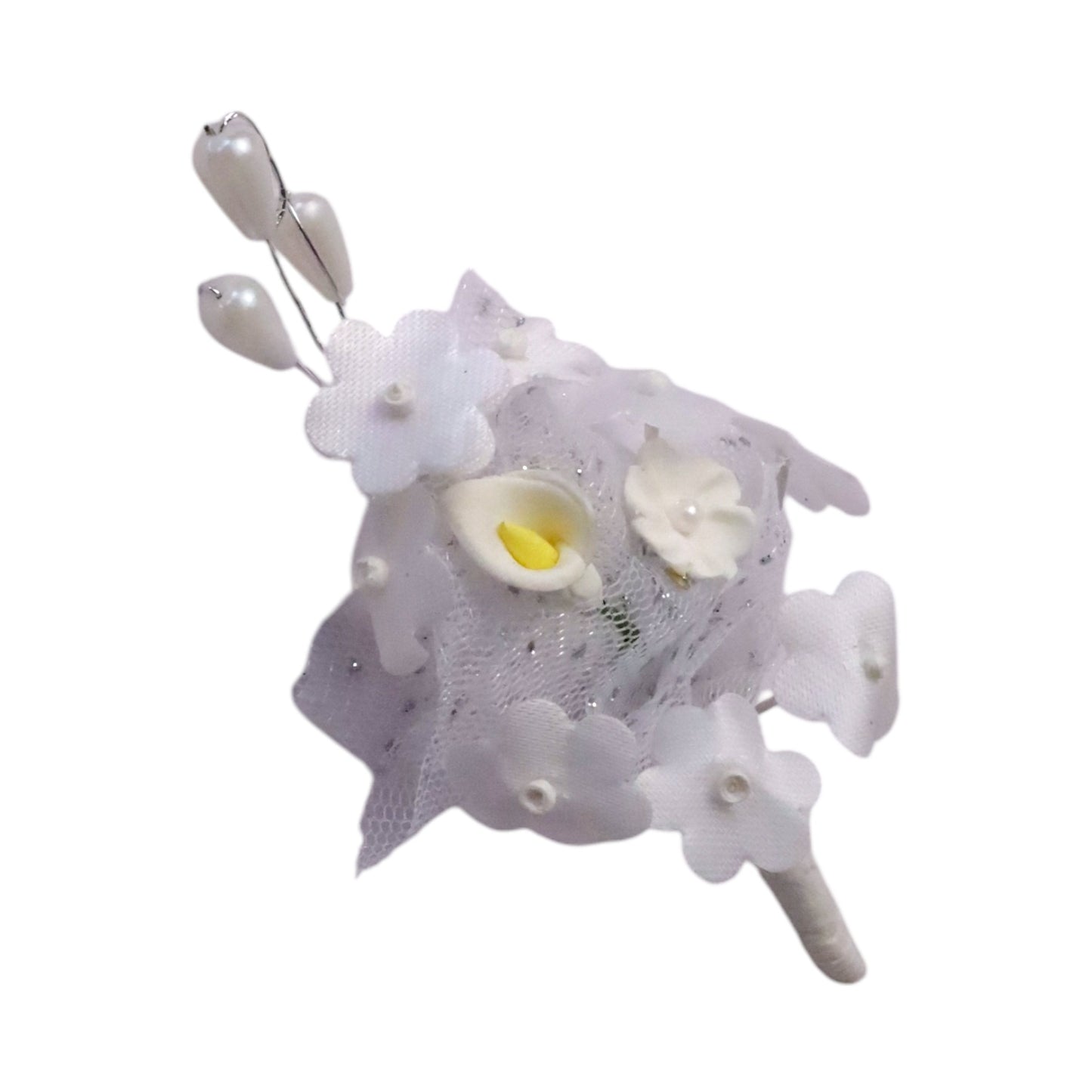 Corsage color blanco