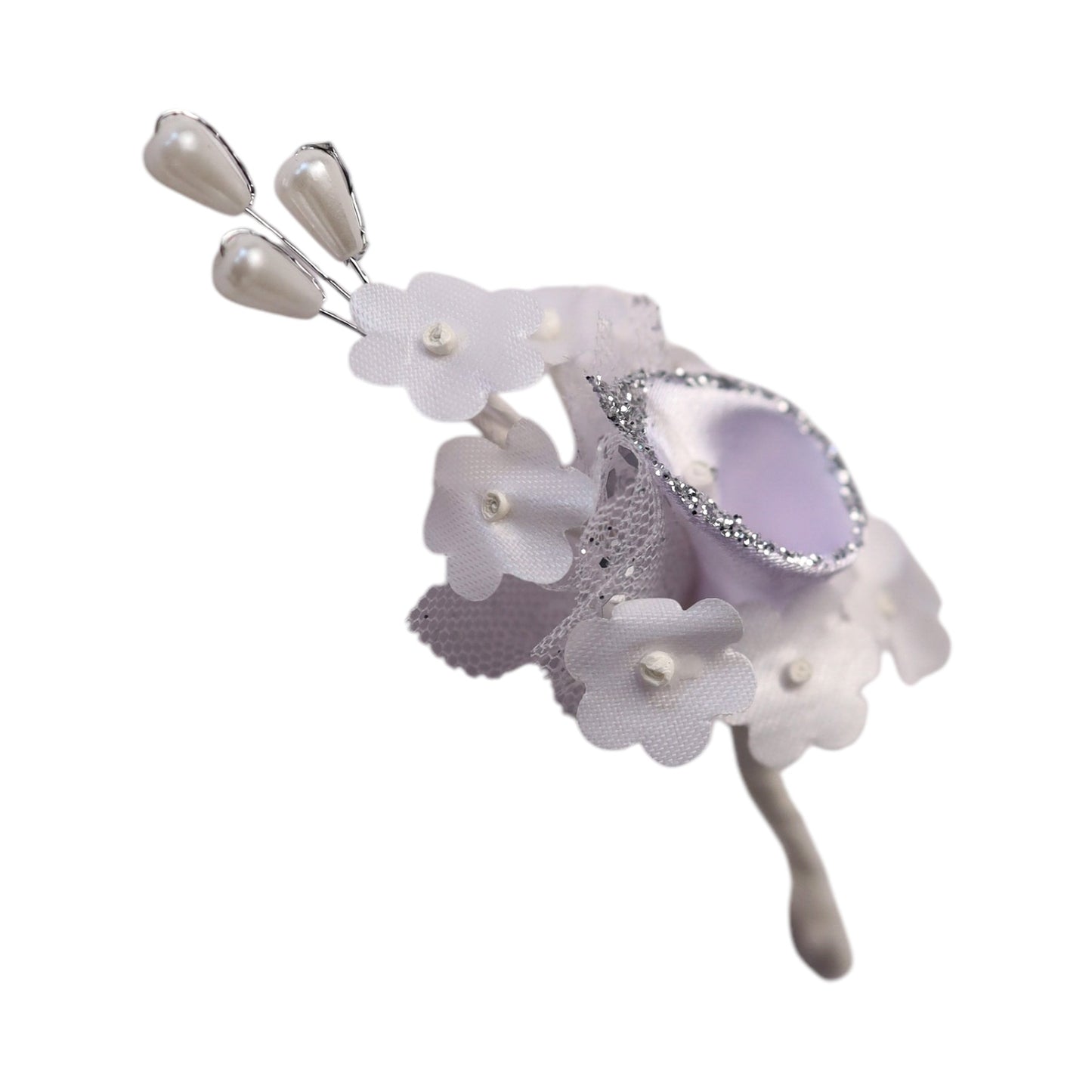Corsage color blanco