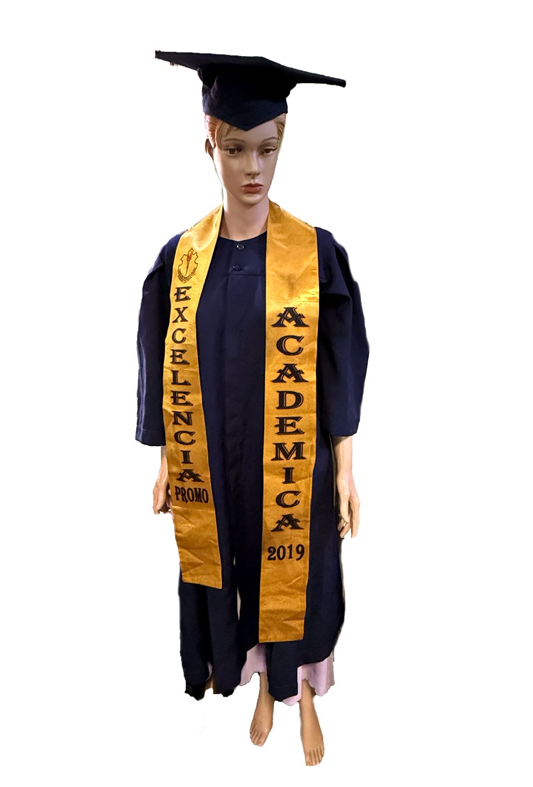 Estolas estampadas para graduación