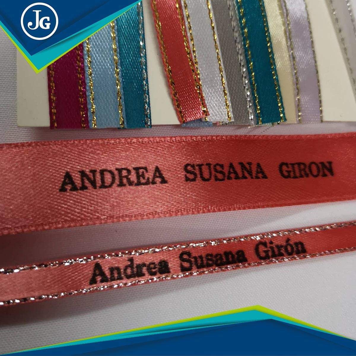 Docena de liston gravado para recuerdos