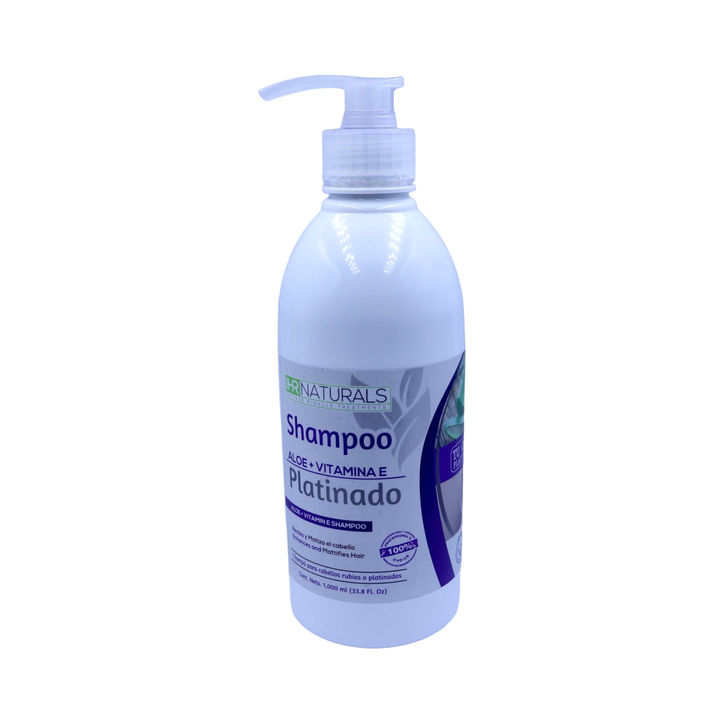 Shampoo para cabellos rubios o platinados