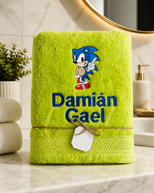 Toallas de baño hilasal con bordado personalizado