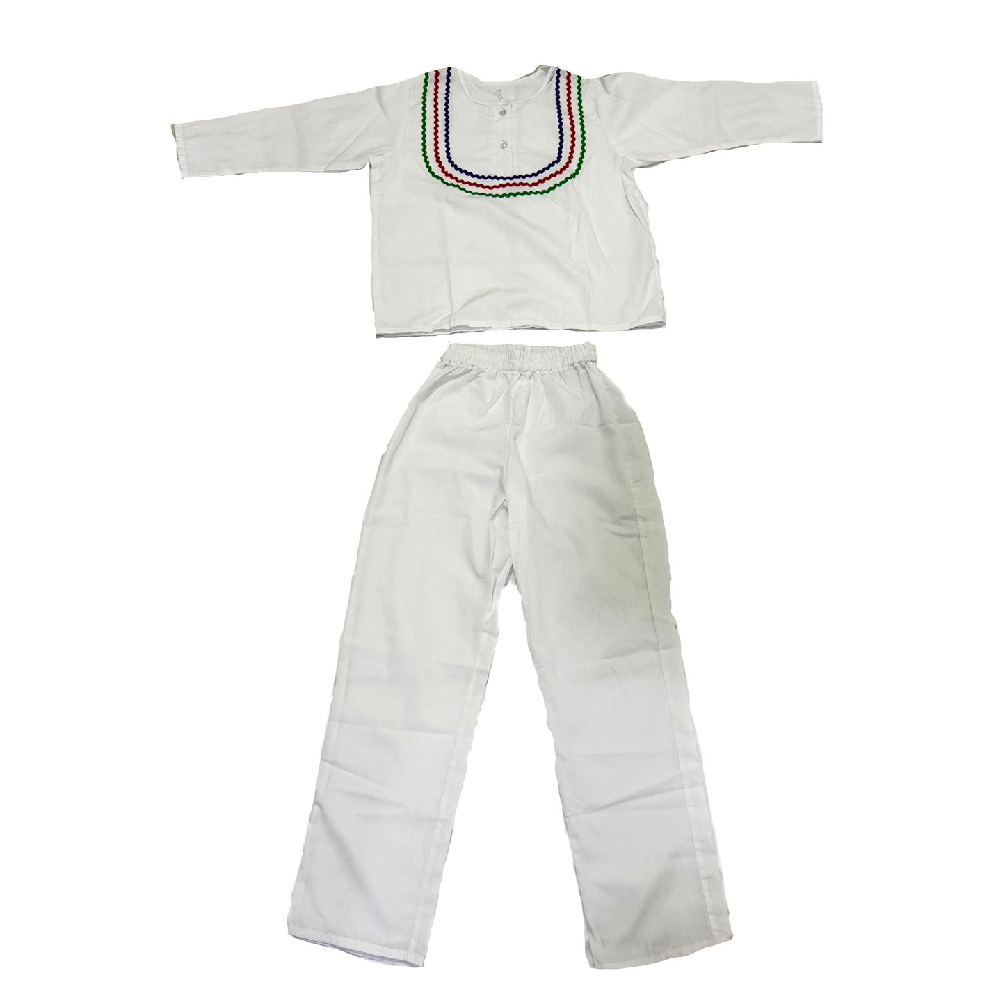 Traje de indio de dacron