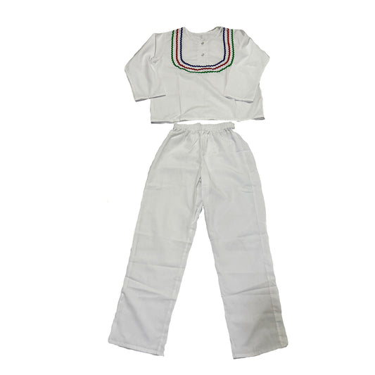 Traje de indio de dacron