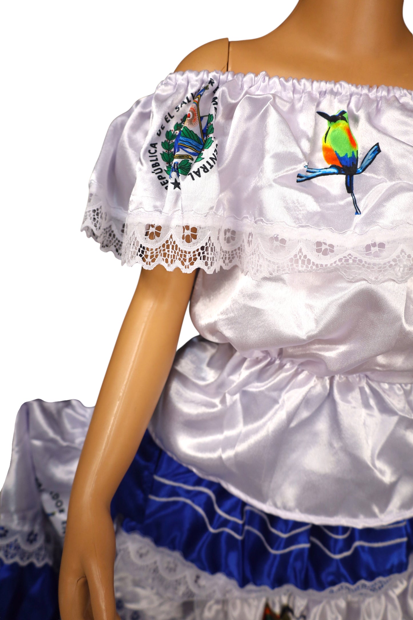 Vestido tipico de El Salvador para niña