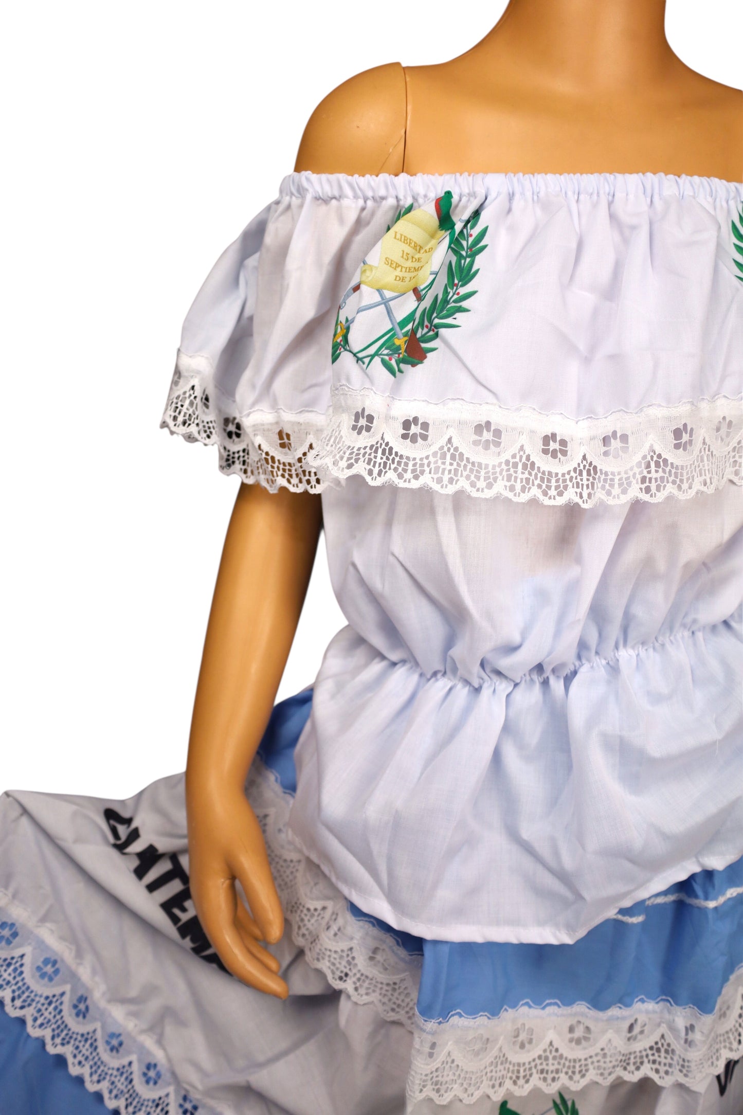 Vestido típico de Guatemala para niña