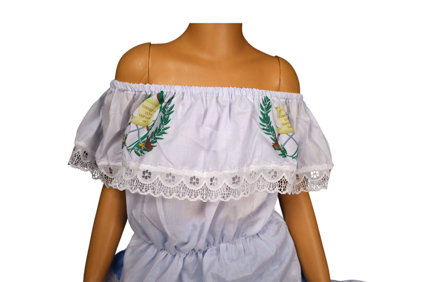 Vestido típico de Guatemala para niña