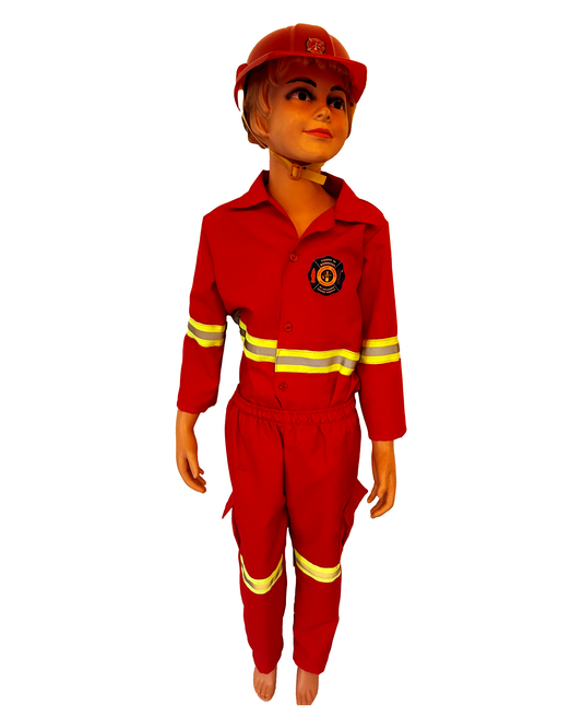 Traje de bombero para niño