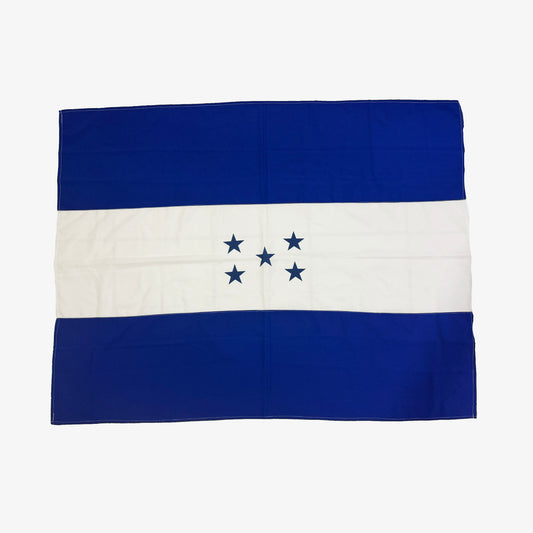 Bandera de tela lino de honduras