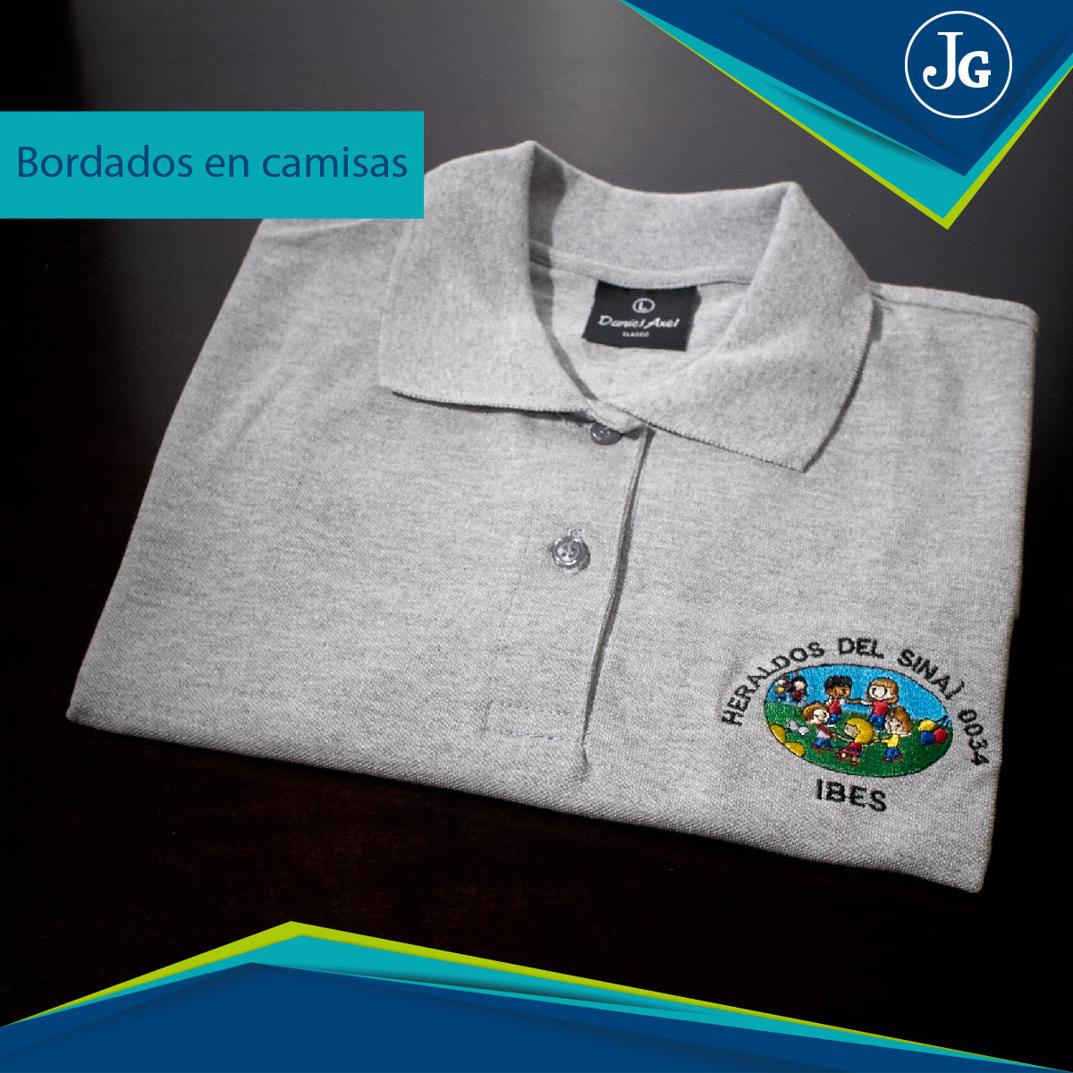 Servicio de bordado de logotipos