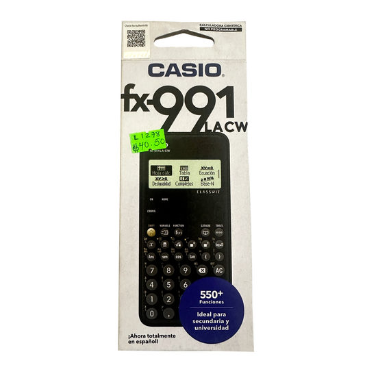 calculadora cientifica casio fx-991