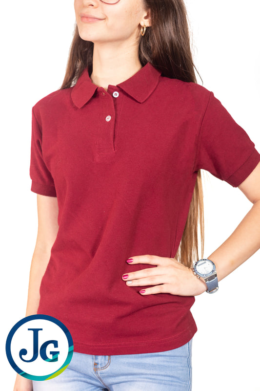 Camisa tipo polo para dama