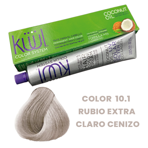 Tinte kuul color rubio extra claro. No inlcuye peróxido