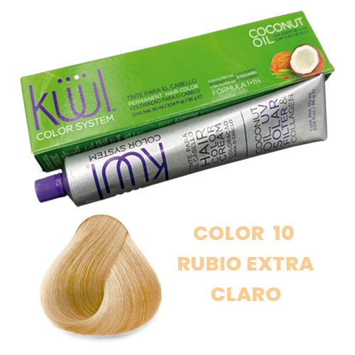 Tinte kuul color rubio extra claro