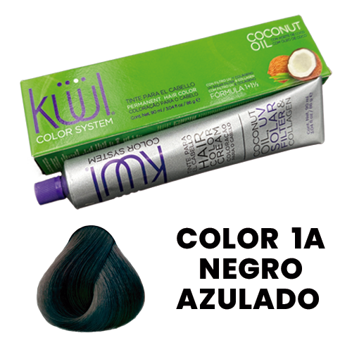 Tinte kuul color negro azulado. No incluye peróxido