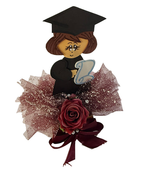 Centro de mesa para graduación