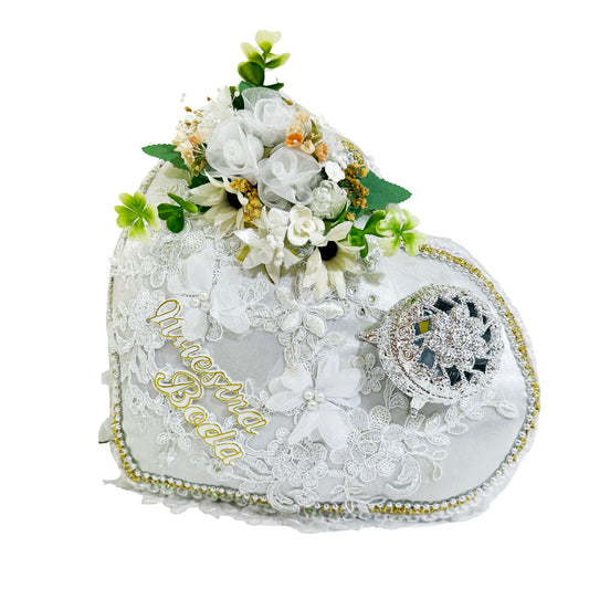 Cojín para anillos de boda