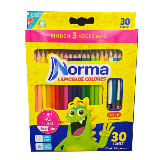 Color norma 30 unidades