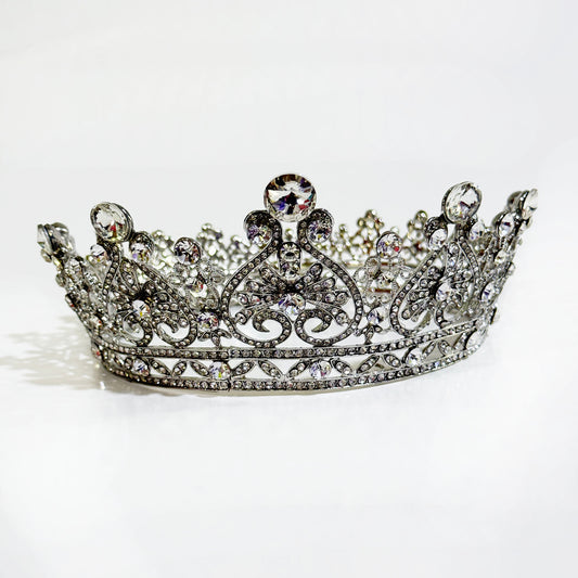 Corona para reina color plata