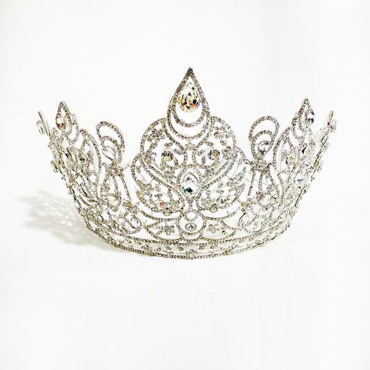 Corona de reina alta para señorita