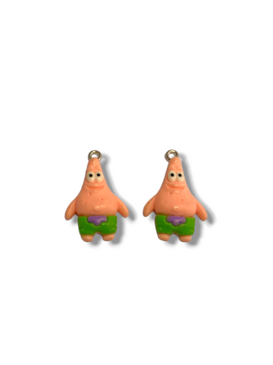 Par de dijes de patricio