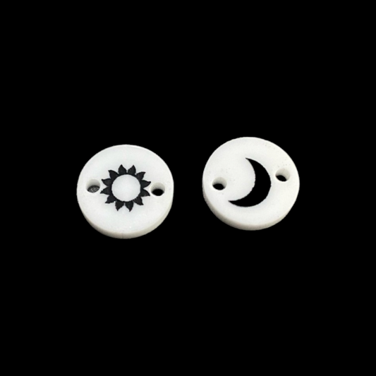 Dije de sol y luna