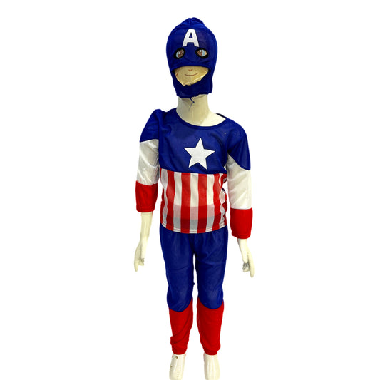 Disfraz del capitán america para niños