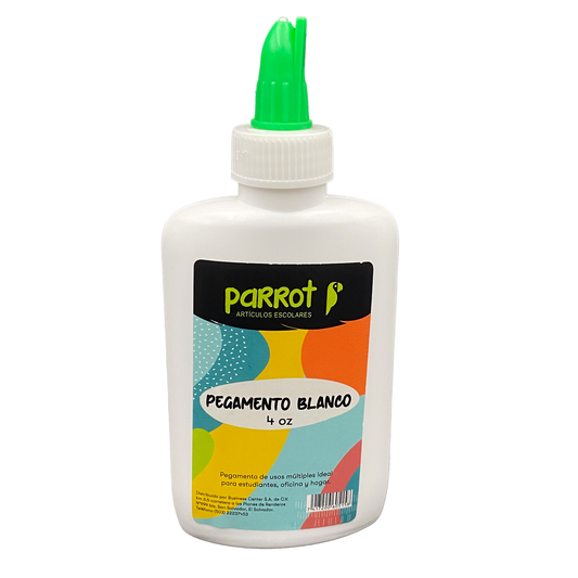 pegamento blanco parrot