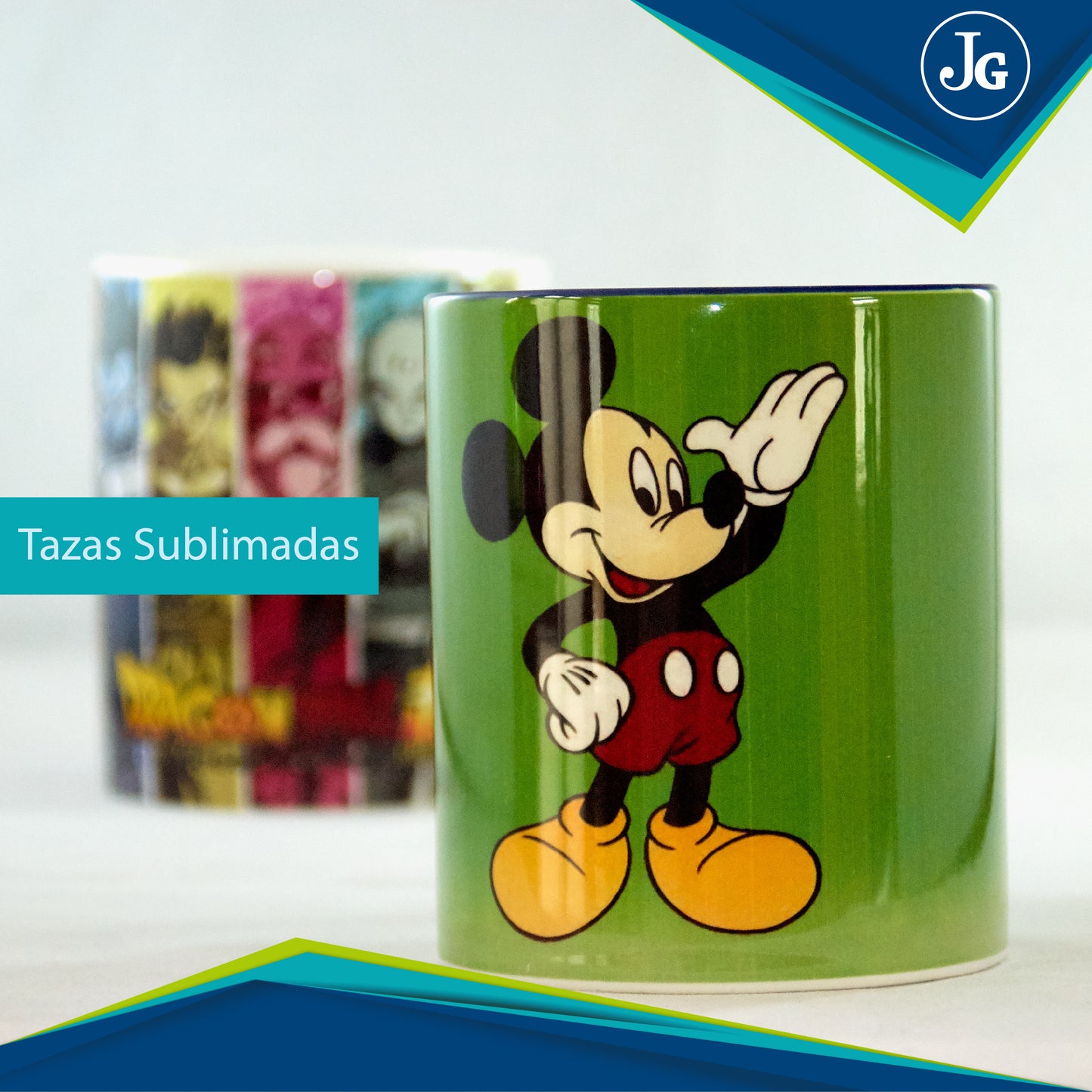Tazas sublimadas personalizadas