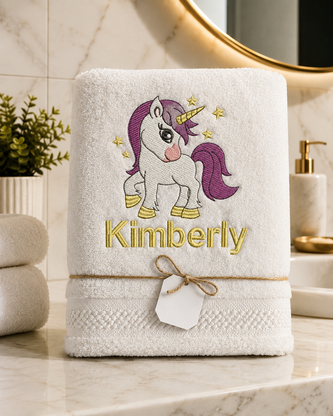 Toallas de baño hilasal con bordado personalizado