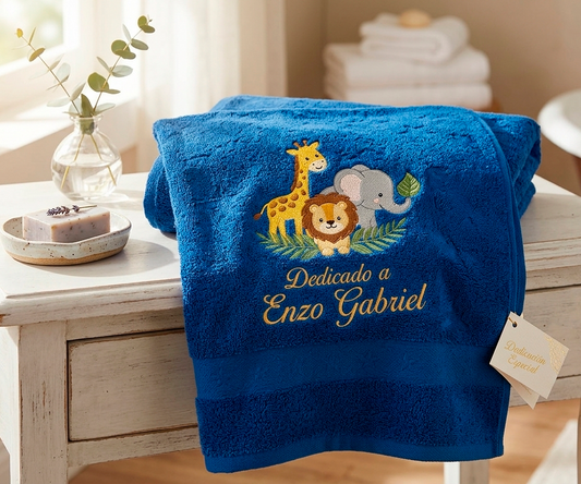 Toallas de baño hilasal con bordado personalizado