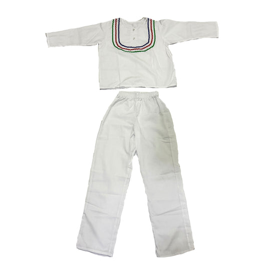 Traje de indio de dacron