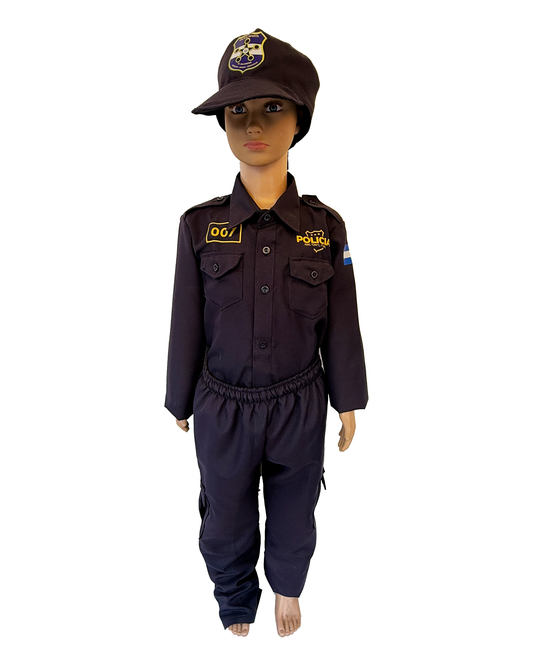 Traje de polícia para niño