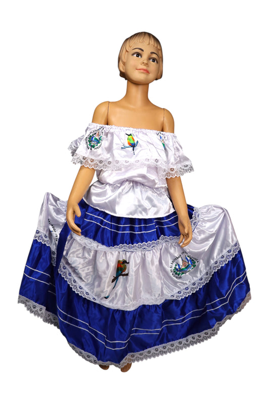 Vestido tipico de El Salvador para niña